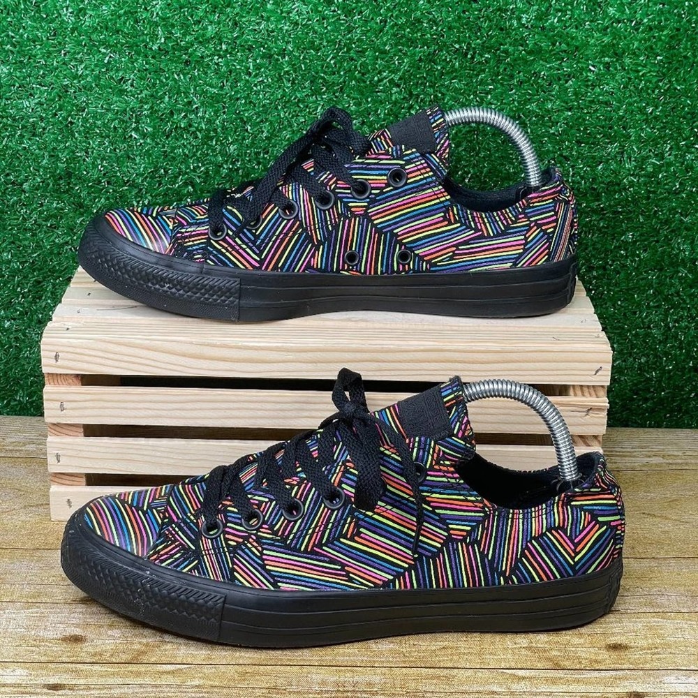 Converse Women's All Star Chuck Taylor Neon Scratch Sneakers sz 9